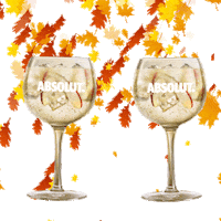 Fall Sticker by Absolut Vodka
