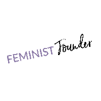 feminism rachel wynn Sticker by Feminist Founder