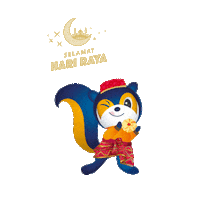 Raya Greeting Sticker by DBS Bank Ltd