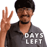 2 Days 2D Sticker