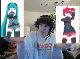 Choosing Hatsune Miku GIF