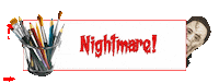 Halloween Blood Dripping Sticker