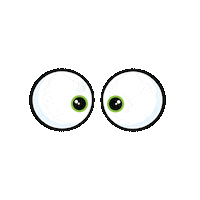 Eyes Rolling Sticker
