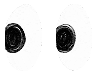 Eyes Looking Sticker