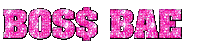 Boss Sparkle Sticker by PARRISLONDON