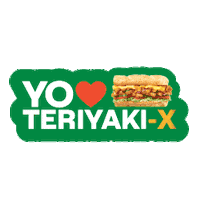 SubwayAr x subway xtreme teriyaki Sticker