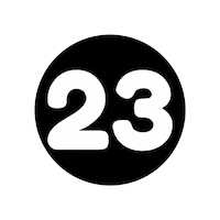 Number Blanco Sticker