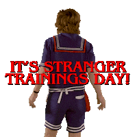 Stranger Things Sticker by Flames Barcelona