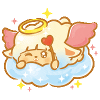 Angel Sheep Sticker