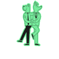 SwingOnVigo swing lindy hop solo jazz swing on vigo Sticker