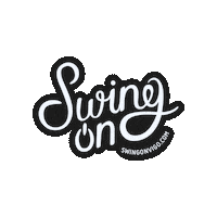 SwingOnVigo swing lindy hop vigo swing on Sticker