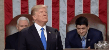 donald trump GIF by State of the Union address 2018