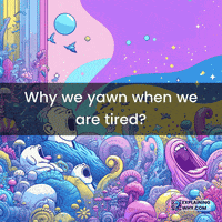 Nervous System Yawn GIF by ExplainingWhy.com