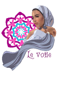 Hijab Sticker by Le Voile Scarfs