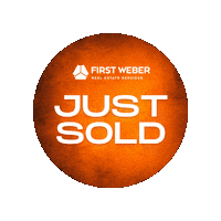Realestate Justsold Sticker by First Weber