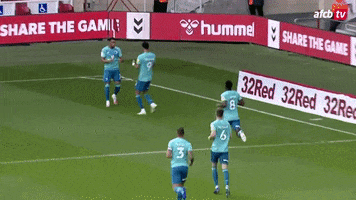 Happy Celebration GIF by AFC Bournemouth