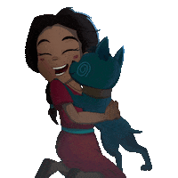 Dog Girl Sticker by CineCANIBAL