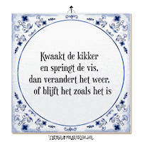 Nl Wijsheid Sticker by Tegelspreuken.nl