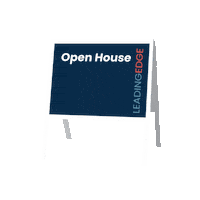 Real Estate Open House Sign Sticker by LeadingEdge