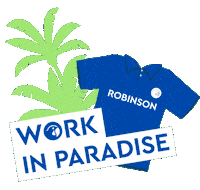 Living The Dream Travel Sticker by ROBINSON – Share the moment