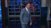 donald trump tweet corner GIF by The Late Show With Stephen Colbert
