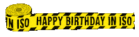 Happy Birthday Sticker