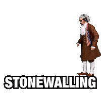 Stonewalling Sticker