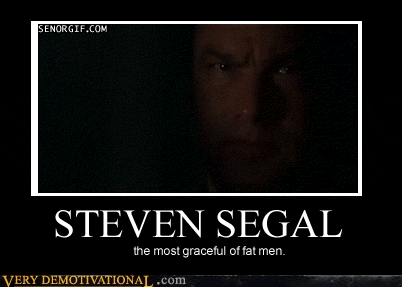 steven seagal fat jokes GIF by Cheezburger
