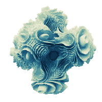 3D Morph Sticker by Vince Mckelvie