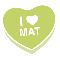 thelittleredco romcom little red naomi price luke kennedy Sticker