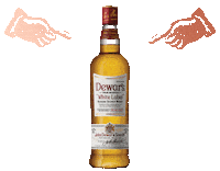 Hands Bottle Sticker by Dewar's