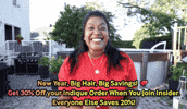 Happy Indique Hair GIF
