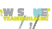 WiseUpTeambuilding happy logo celebration hello Sticker