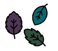 Witch Leaf Sticker by GirlNorthWest