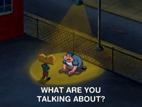 hey arnold nicksplat GIF