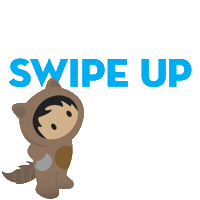 swipe up Sticker by Dreamforce & Salesforce Events