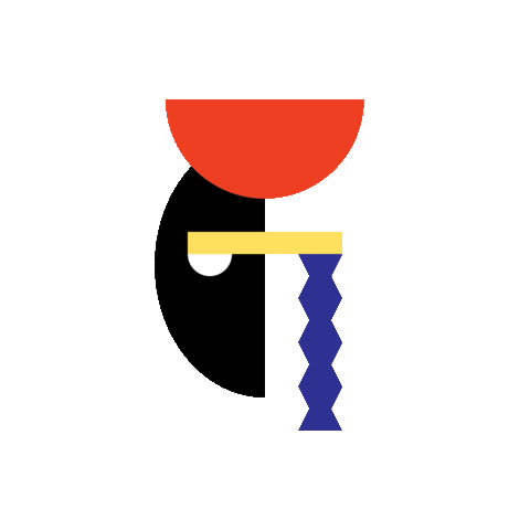 Sad Graphic Art Sticker