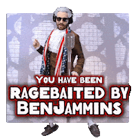Ben Benjamin Sticker