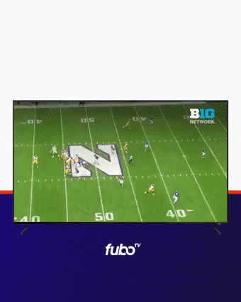 Big 10 Football GIF by fuboTV