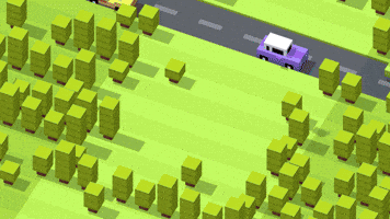 Make It Rain 8Bit GIF by Crossy Road