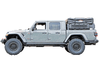 Gladiator Jeep Sticker by RockJock4x4