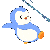 Angry Jump Sticker by Pudgy Penguins