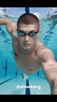 sltaekang summer water pool swimming GIF