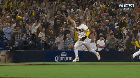 Excited Mlb Postseason GIF by MLB