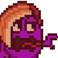 Angry Pixel Art Sticker by Potatozzz by 9GAG