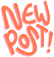 New Post Sticker by splendorsalvia