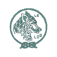 Le Loup Sticker by Rocket Farm Restaurants