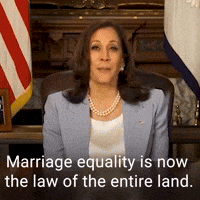 Marriage equality is now the law of the...