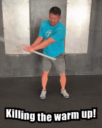 Warm Up Golf Swing GIF by CrossFit TurnPoint