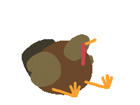 Party Bird Sticker